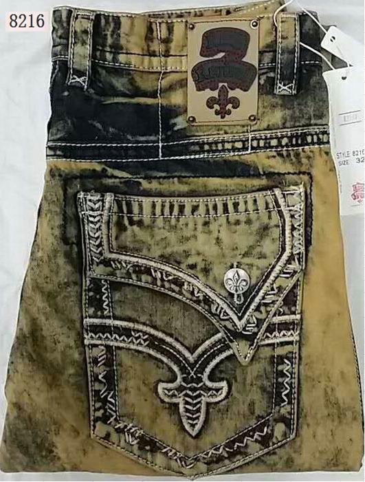 Rock Revival long jeans man 32-42-005